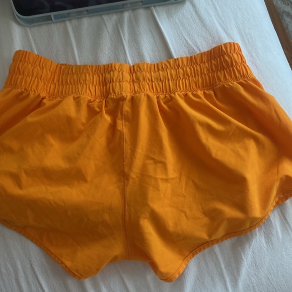 Aerie Orange Shorts - Picture 2 of 3